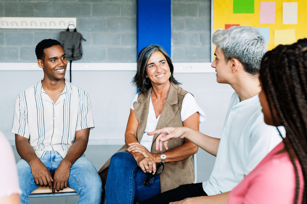 College students group session